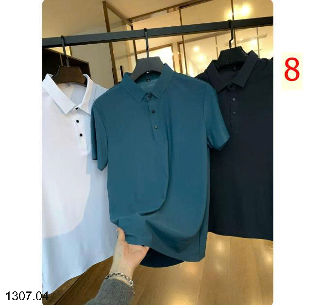 26HA1307.04 - POLO LỤA BĂNG NAM INBLUE