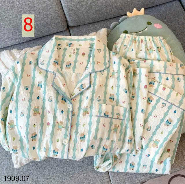 26HA1909.07 - BỘ MẶC NHÀ DÀI TAY CHO NỮ