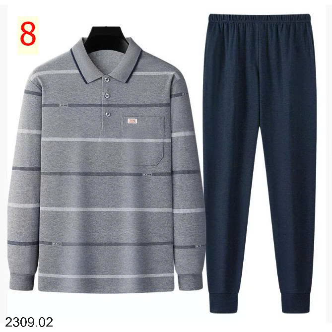26HA2309.02 - BỘ DÀI TAY TRUNG NIÊN TẶNG BỐ