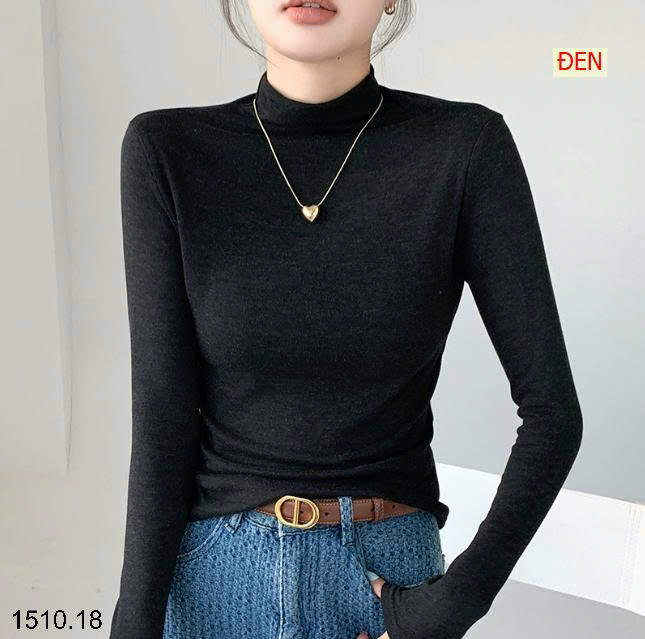 26HA1510.18 - ÁO THUN GIỮ NHIỆT CAO CỔ NỮ