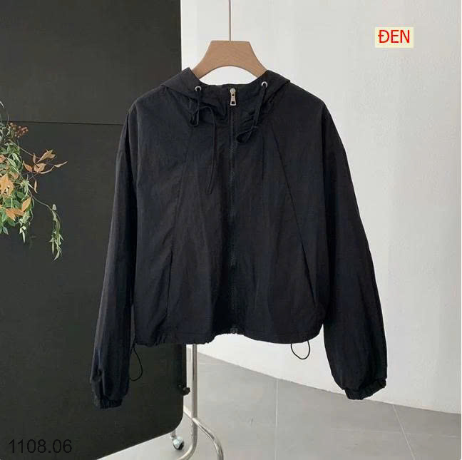 26HA1108.06 - ÁO KHOÁC GIÓ MỎNG CHO NỮ