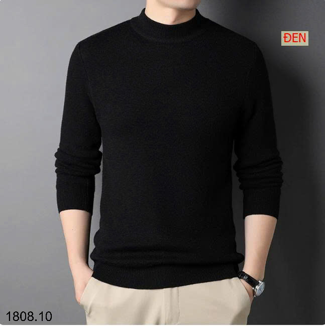 26HA1808.10 - GOM SALE ÁO LEN NAM CỔ 3 PHÂN
