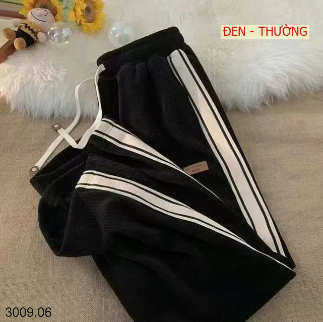 26HA3009.06 - QUẦN NHUNG TĂM ỐNG XUÔNG NAM