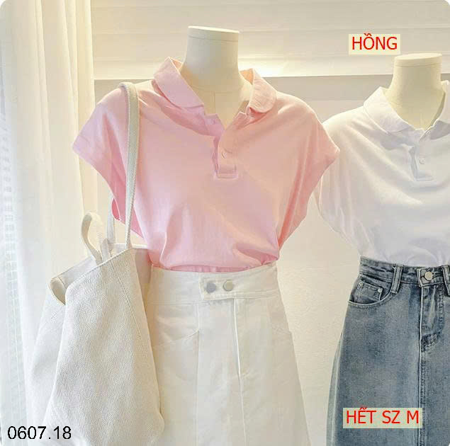 26HA0607.18 - ÁO POLO NGẮN TAY CHO NỮ