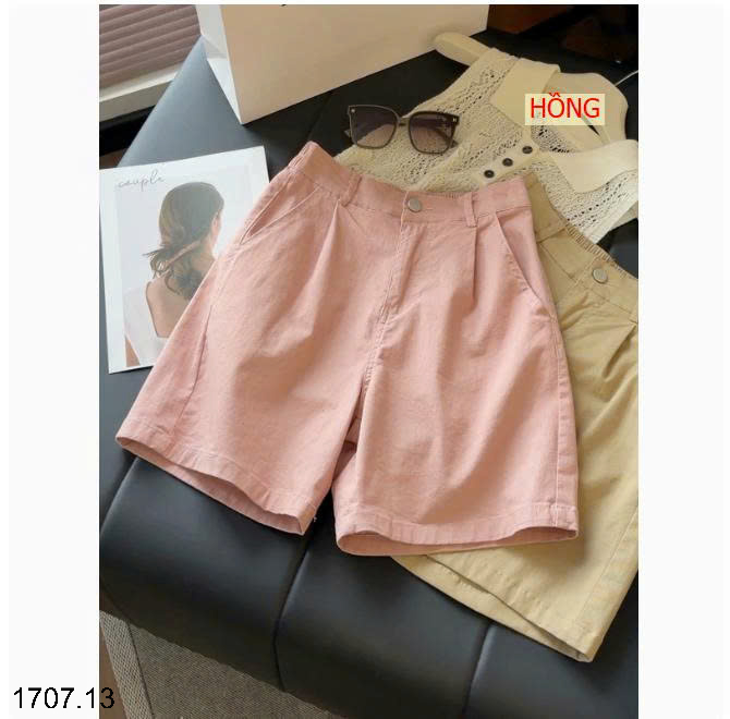26HA1707.13 - QUẦN SHORT NỮ CẠP CAO DÁNG ÔM ANNA