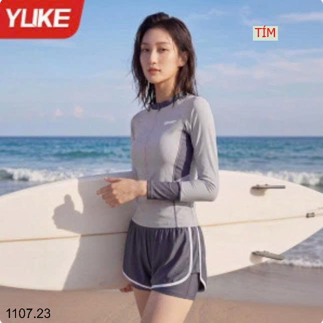 26HA1107.23 - BỘ BƠI NỮ DÀI TAY YUKE