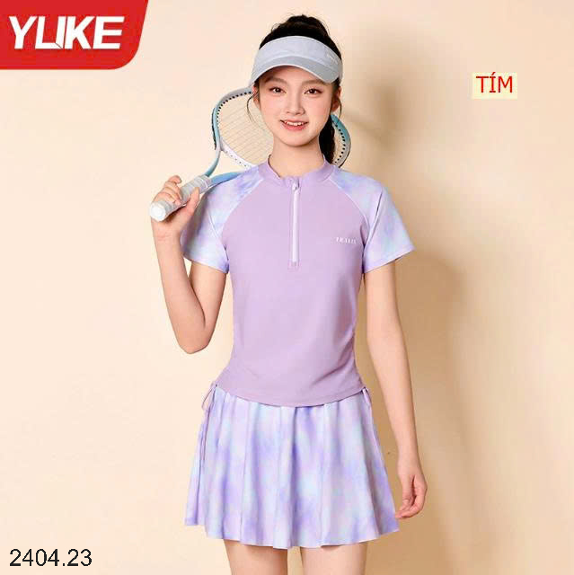 26HA2404.23 - BỘ BƠI BÉ GÁI SIZE ĐẠI YUKE