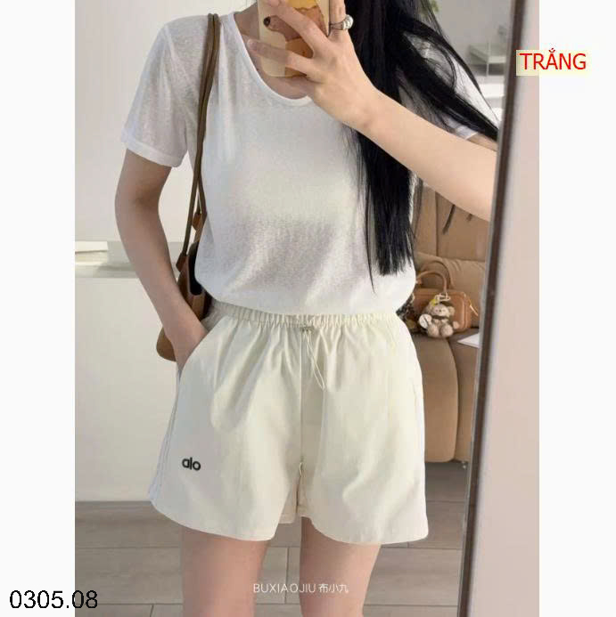 26HA0305.08 - QUẦN SHORT THỂ THAO BU XIAOJIU CHO NỮ