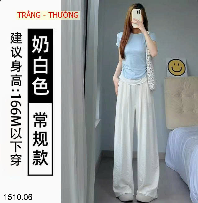 26HA1510.06 - QUẦN NỮ ỐNG XUÔNG