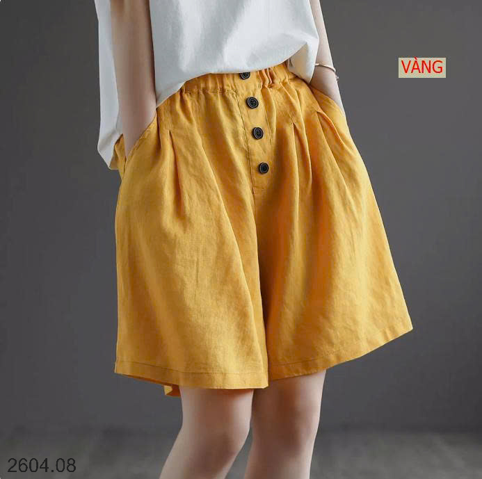 26HA2604.08 - QUẦN SHORT ỐNG RỘNG NỮ