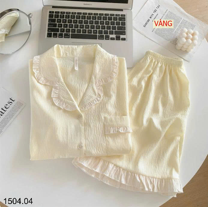 26HA1504.04 - BỘ PIZAMA VIỀN BÈO