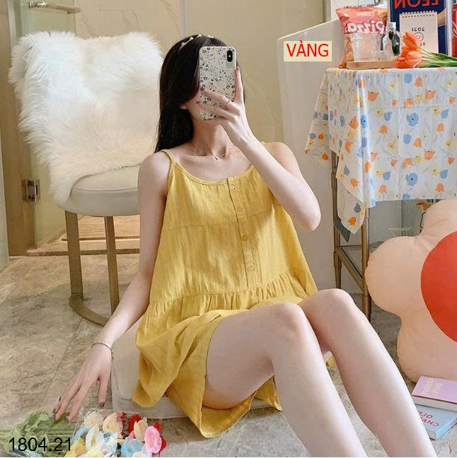 26HA1804.21 - BỘ NỮ 2 DÂY MẶC NHÀ