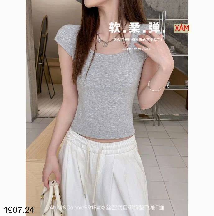 26HA1907.24 - ÁO THUN KÈM BRA CHO NỮ