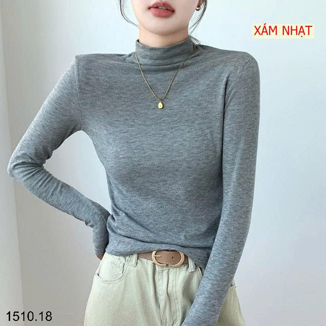 26HA1510.18 - ÁO THUN GIỮ NHIỆT CAO CỔ NỮ