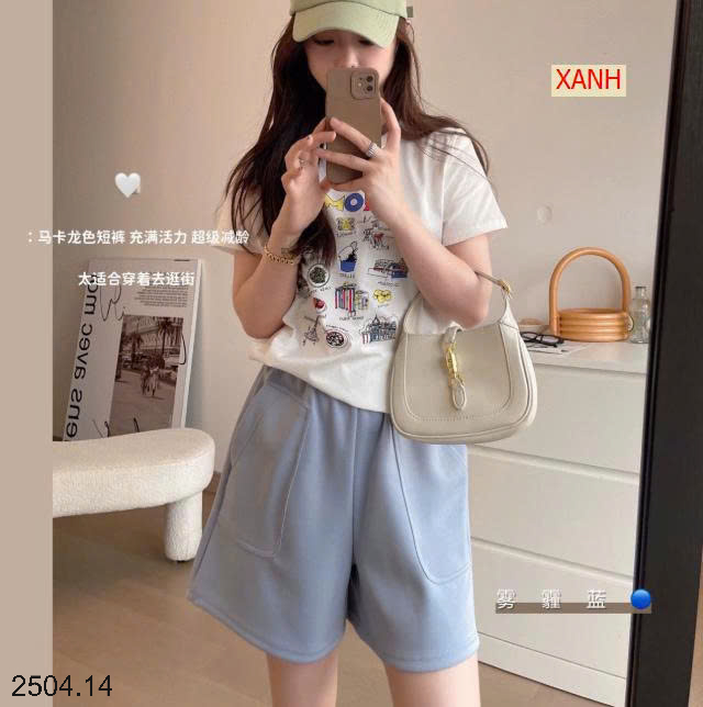 26HA2504.14 - QUẦN SHORT BU XIAOJIU
