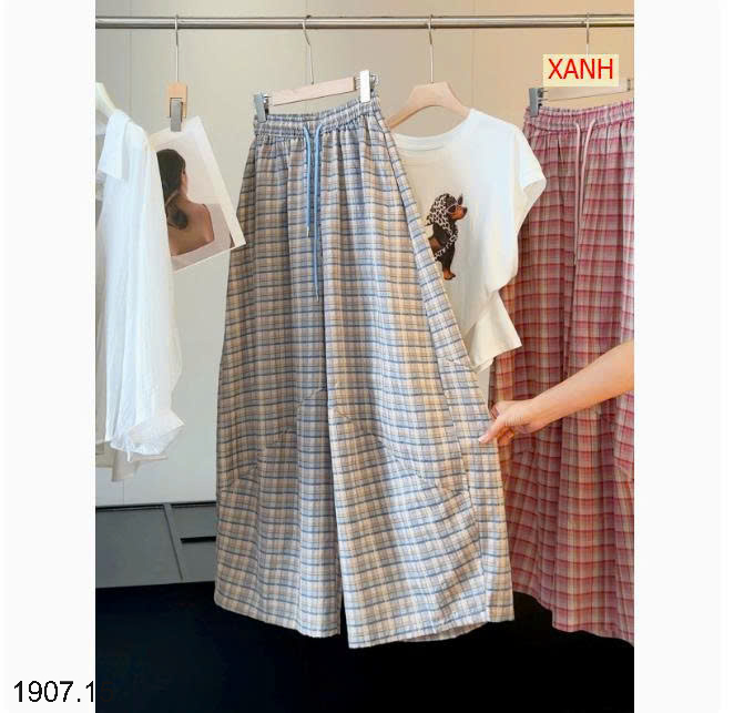 26HA1907.15 - QUẦN KẺ DÀI ANNA