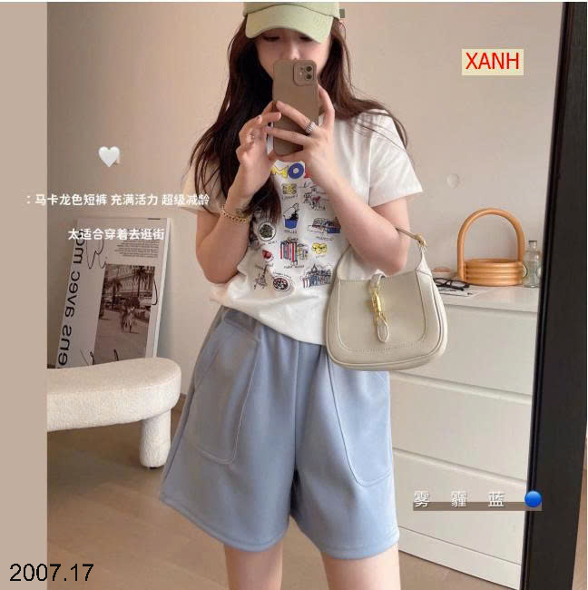 26HA2007.17 - QUẦN SHORT NỮ HÃNG BU XIAOJIU