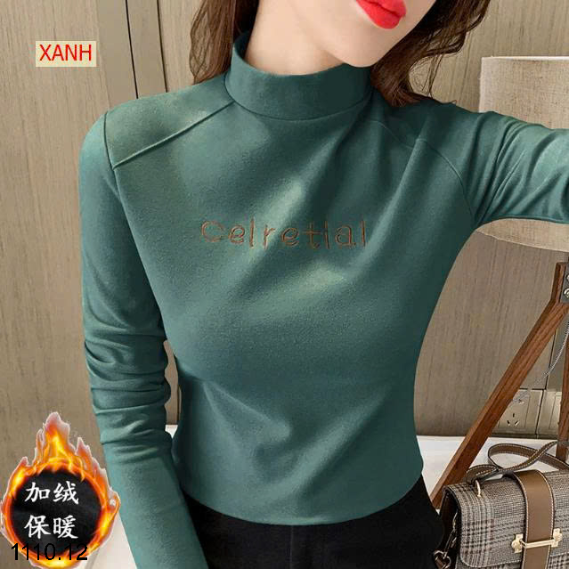 26HA1110.12 - SET 2 ÁO NỈ CỔ LỌ CHO NỮ