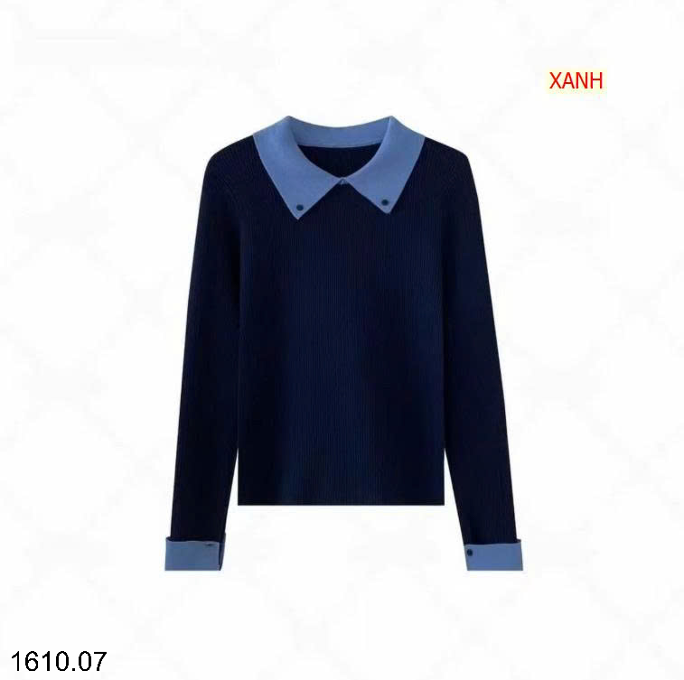 26HA1610.07 - ÁO LEN CỔ SƠ MI