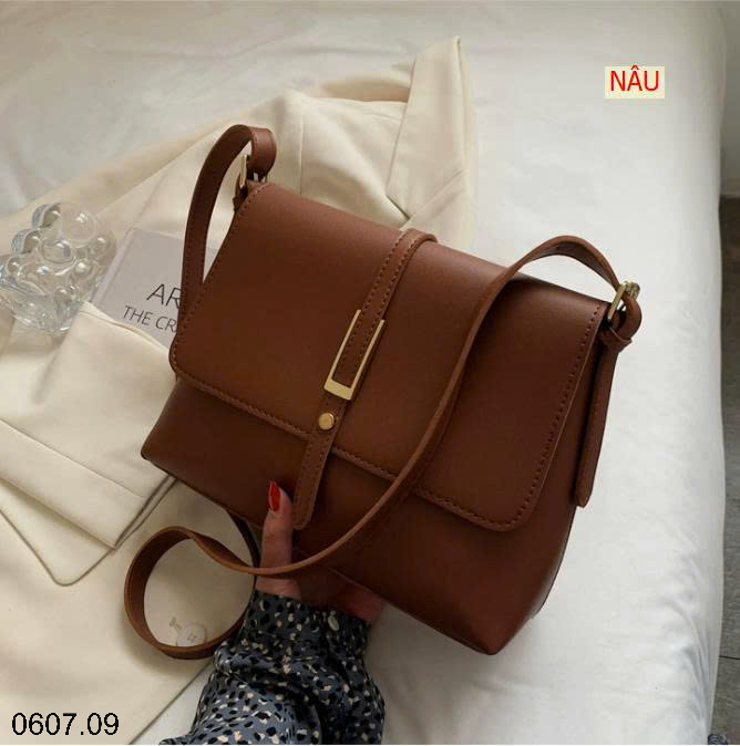 26HA0607.09 - TÚI XÁCH NỮ ĐƠN GIẢN PHONG CÁCH RETRO