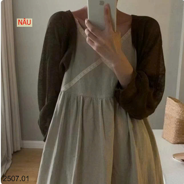 26HA2507.01 - SET 2 ÁO KHOÁC MỎNG NGOÀI CARDIGAN