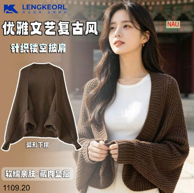26HA1109.20 - ÁO CHOÀNG LEN LENGKEORL
