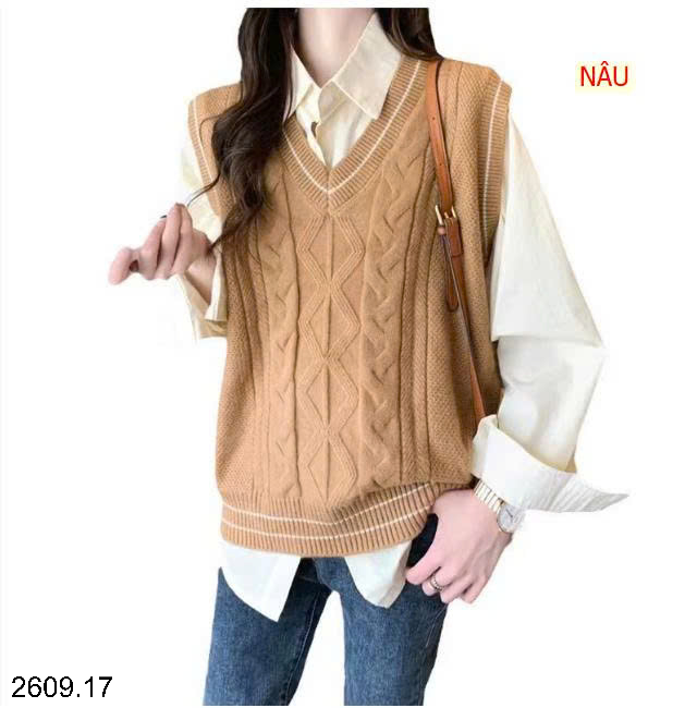 26HA2609.17 - ÁO GILE LEN CHO NỮ