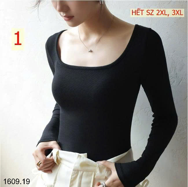 26HA1609.19 - ÁO THUN TĂM CỔ VUÔNG CHO NỮ