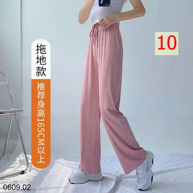 26HA0609.02 - QUẦN ỐNG RỘNG LỤA BĂNG CHO NỮ