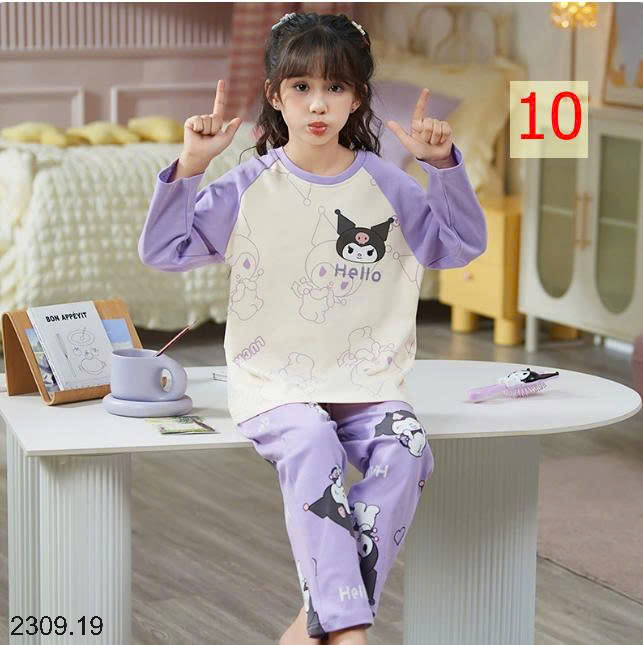 26HA2309.19 - BỘ MẶC NHÀ COTTON QUẢNG CHÂU MẸ CON