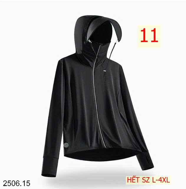 26HA2506.15 - ÁO CHỐNG NẮNG LỤA BĂNG QUẢNG CHÂU NAM NỮ