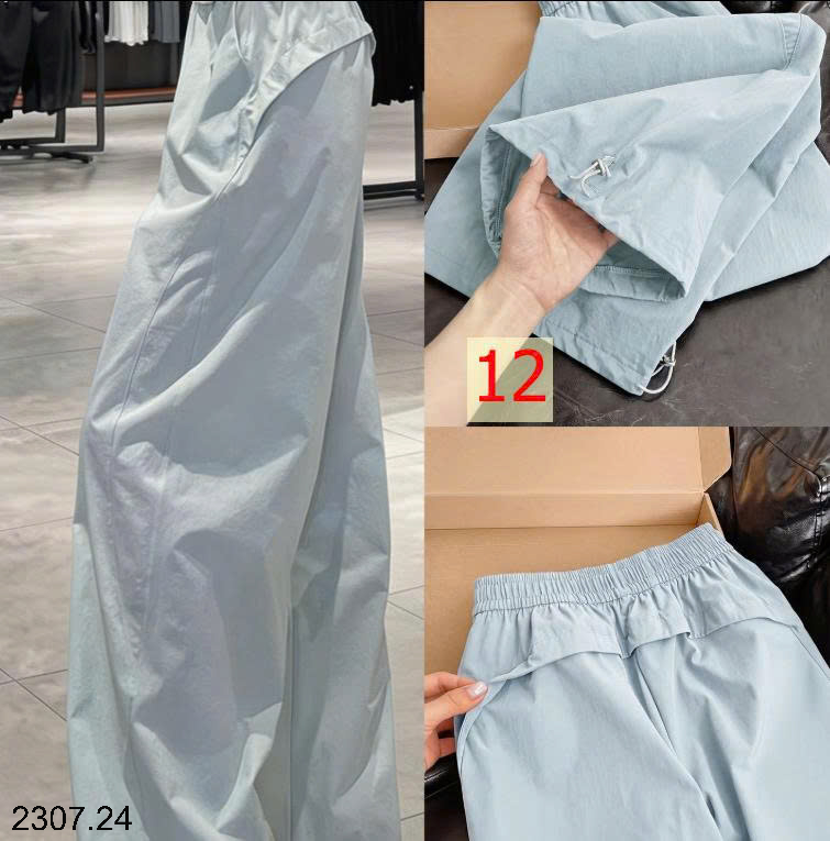 26HA2307.24 - QUẦN GIÓ ỐNG RỘNG NỮ