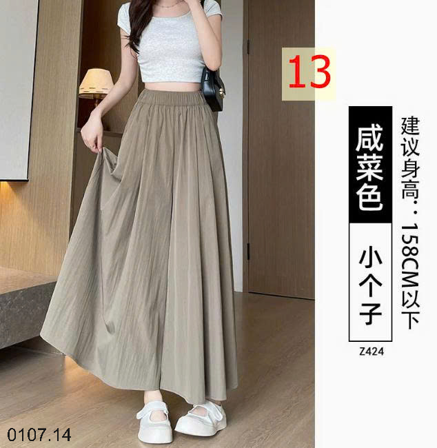 26HA0107.14 - QUẦN GIẢ VÁY YAMAMOTO ỐNG RỘNG