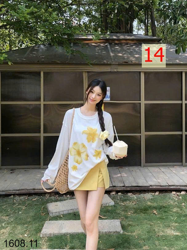 26HA1608.11 - ÁO GIẤY MỎNG THU ĐÔNG NỮ