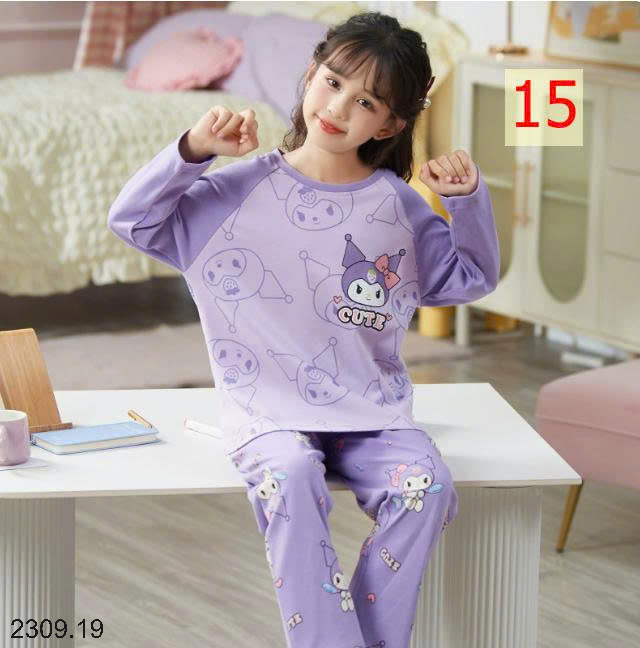 26HA2309.19 - BỘ MẶC NHÀ COTTON QUẢNG CHÂU MẸ CON