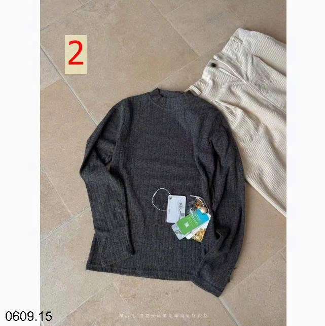 26HA0609.15 - ÁO LEN CỔ 3 PHÂN HÃNG BU XIAOJIU
