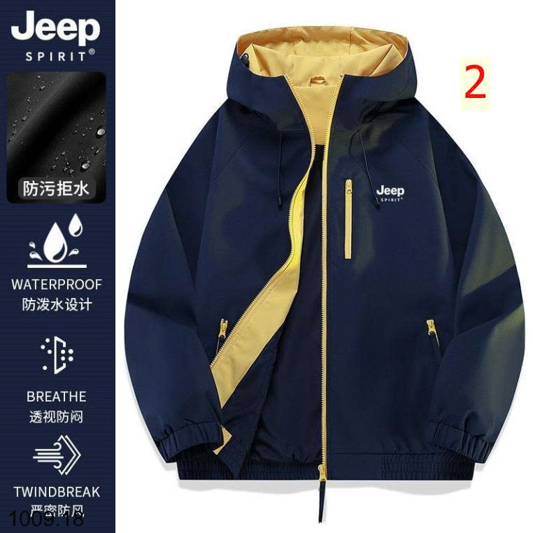 26HA1009.18 - ÁO KHOÁC GIÓ PHỐI MÀU JEEP