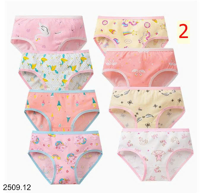 26HA2509.12 - SET 8 QUẦN CHÍP BÉ GÁI
