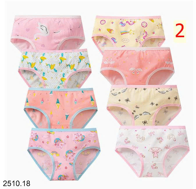 26HA2510.18 - SET 8 QUẦN CHÍP BÉ GÁI