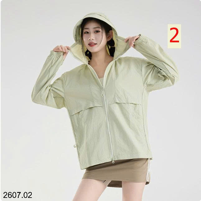 26HA2607.02 - ÁO KHOÁC MỎNG CHỐNG NẮNG CHO NỮ