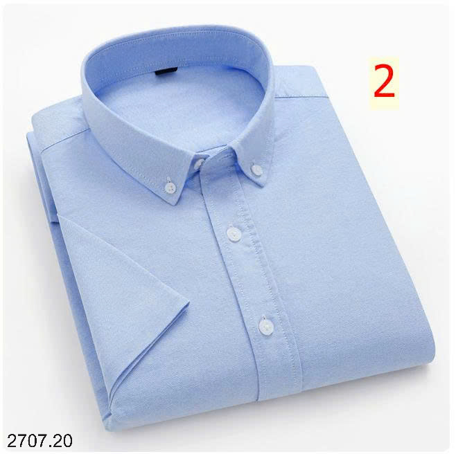 26HA2707.20 - ÁO SƠ MI KẺ NGẮN TAY CHO NAM