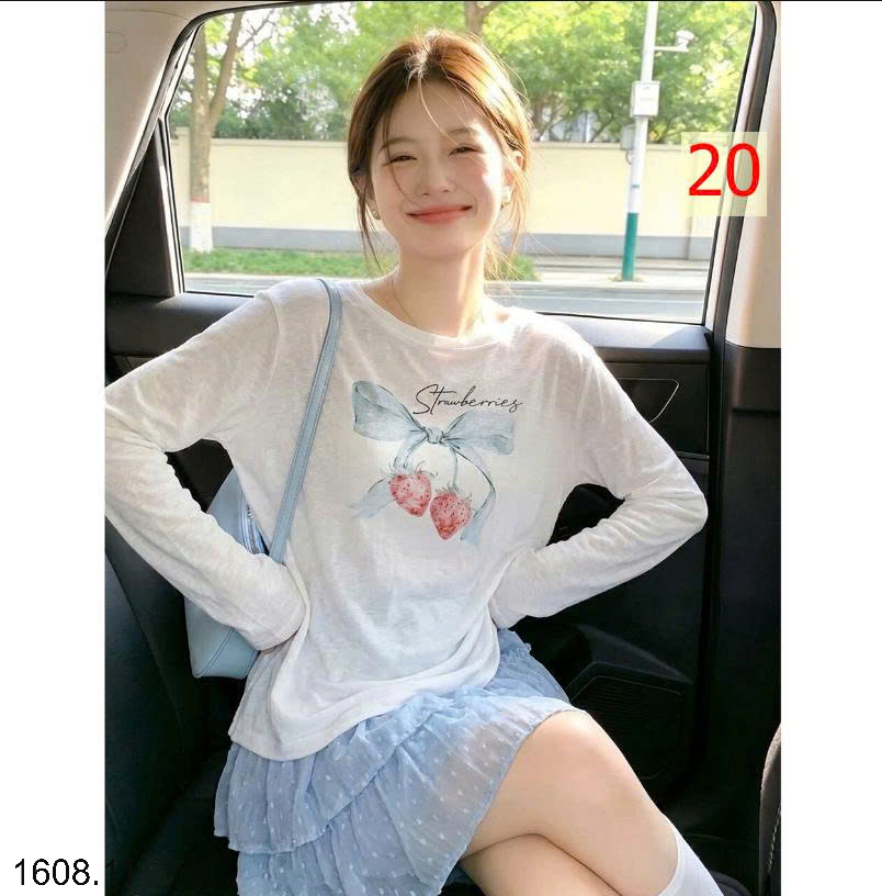 26HA1608.11 - ÁO GIẤY MỎNG THU ĐÔNG NỮ