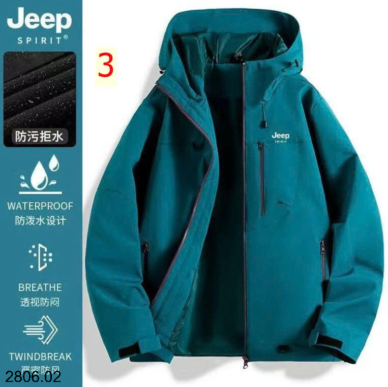 26HA2806.02 - ÁO KHOÁC GIÓ JEEP NAM NỮ