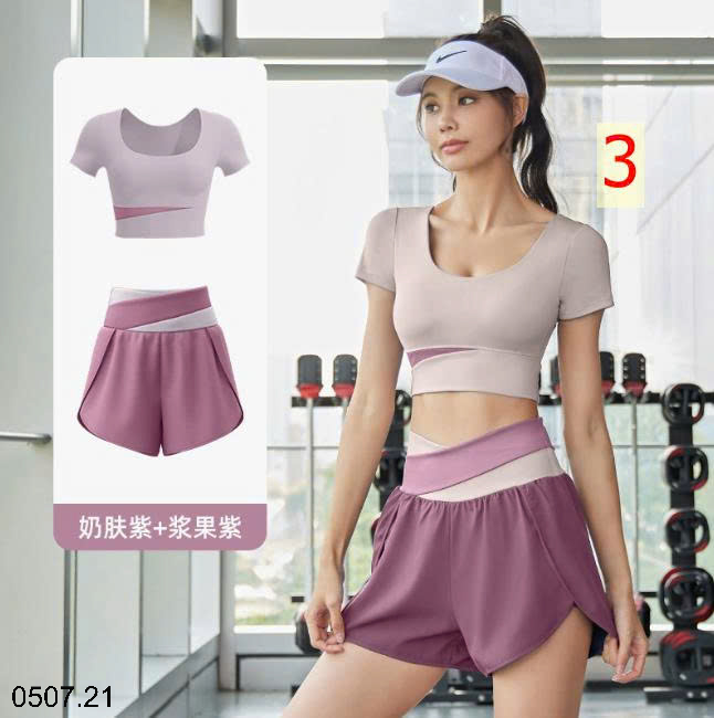 26HA0507.21 - SET BỘ TẬP ÁO LỬNG NỮ