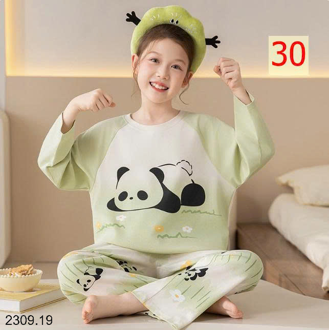 26HA2309.19 - BỘ MẶC NHÀ COTTON QUẢNG CHÂU MẸ CON