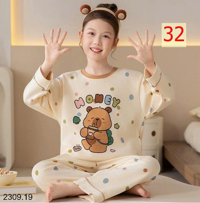 26HA2309.19 - BỘ MẶC NHÀ COTTON QUẢNG CHÂU MẸ CON