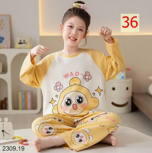 26HA2309.19 - BỘ MẶC NHÀ COTTON QUẢNG CHÂU MẸ CON