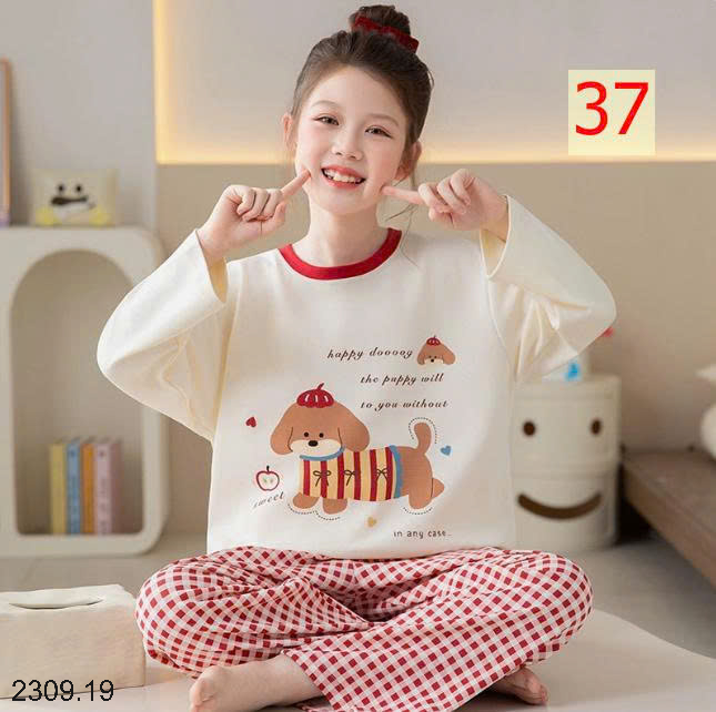 26HA2309.19 - BỘ MẶC NHÀ COTTON QUẢNG CHÂU MẸ CON