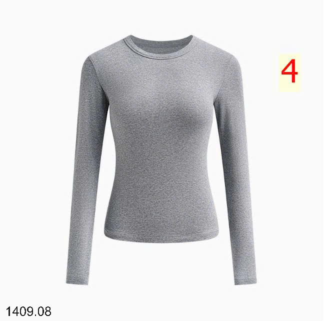 26HA1409.08 - ÁO THUN TRƠN MÀU BASIC CHO NỮ