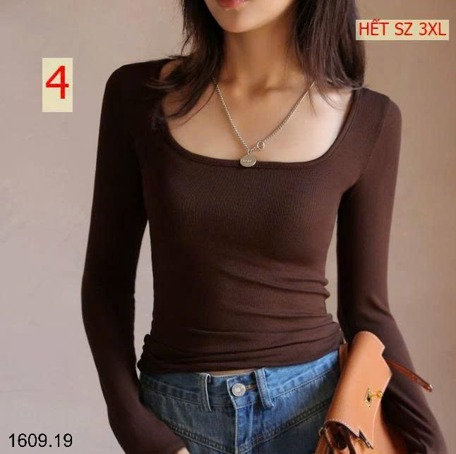 26HA1609.19 - ÁO THUN TĂM CỔ VUÔNG CHO NỮ